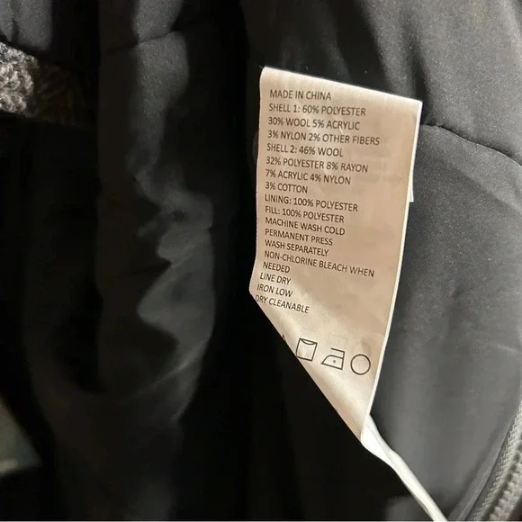 prAna Women’s Caprise Convertible Zip Insulated Herringbone Jacket - XS - NWT - Picture 8 of 11